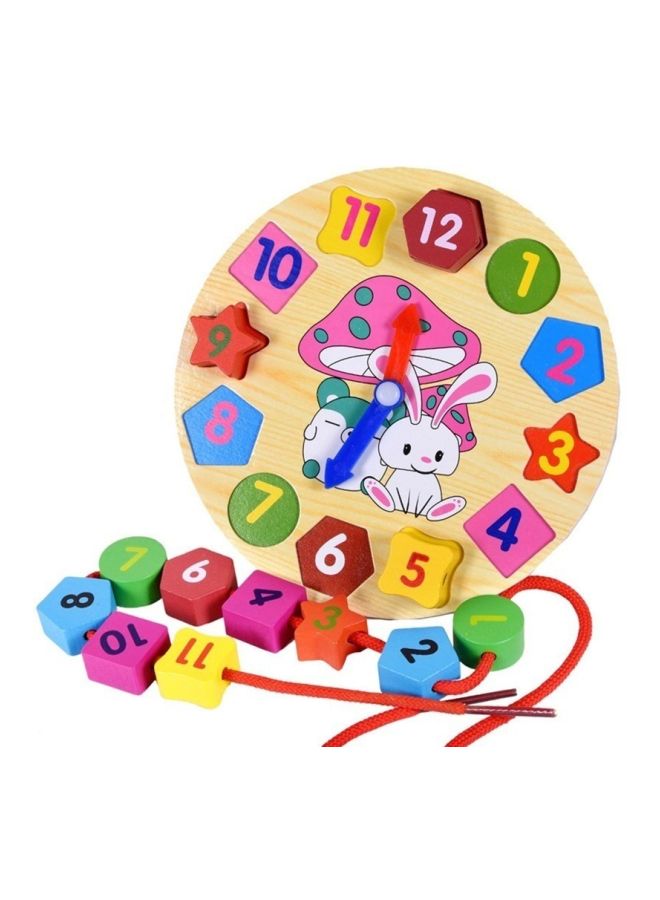 LW - 13-Piece Digital Geometry Clock Early Learning Toy Set T2FZ2V2P - Image 1