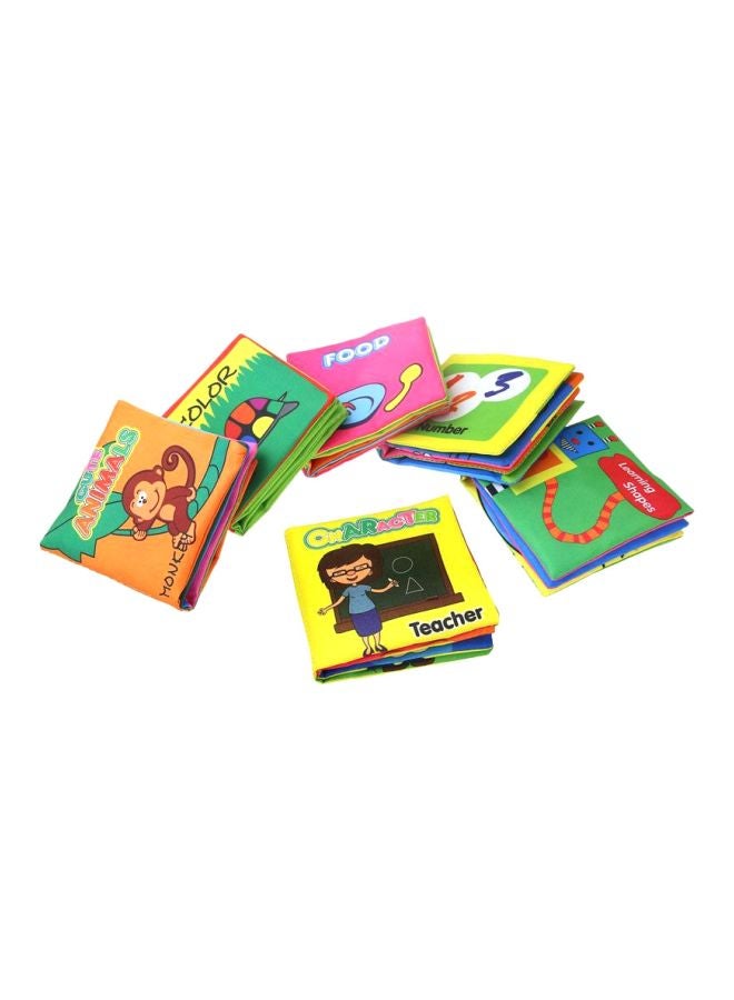 ال دبليو مجموعة كتب من القماش للتعليم المبكر مكونة من 6 قطع طراز PJ08JPX0 - Image 1