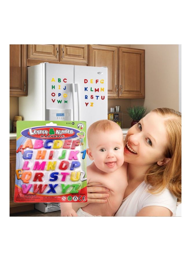 ال دبليو مجموعة حروف وأرقام مغناطيسية مكونة من 26 قطعة طراز 2J0RJFHL - Image 2