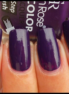 Golden Rose Rich Nail Polish Purple 27  - Image 2