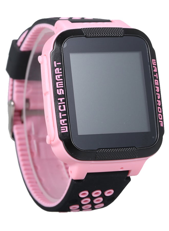 Water-Resistant Smart Watch With SIM Card Slot Pink/Black - v1564995665/N28896751A_1