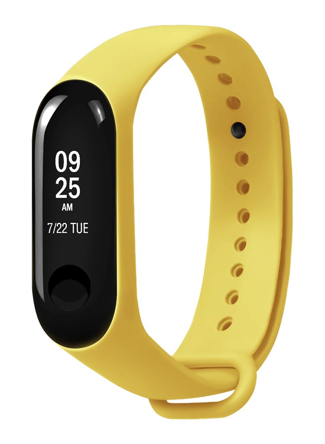 Replacement Band For Xiaomi Mi Band 3 Yellow - Image 2