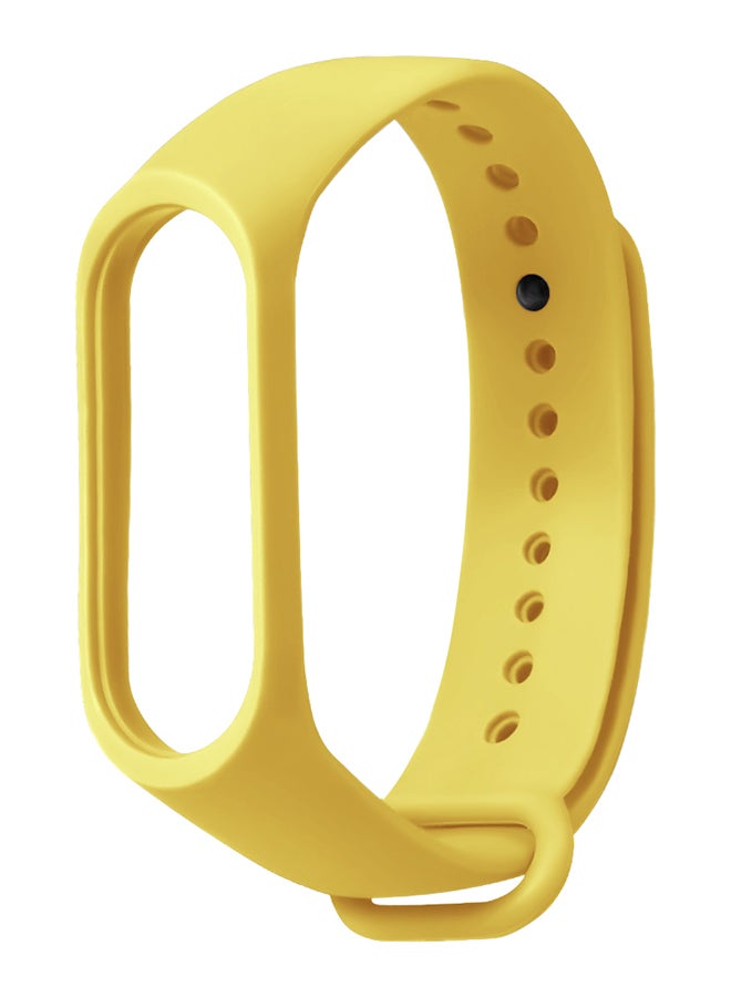 Replacement Band For Xiaomi Mi Band 3 Yellow - Image 1