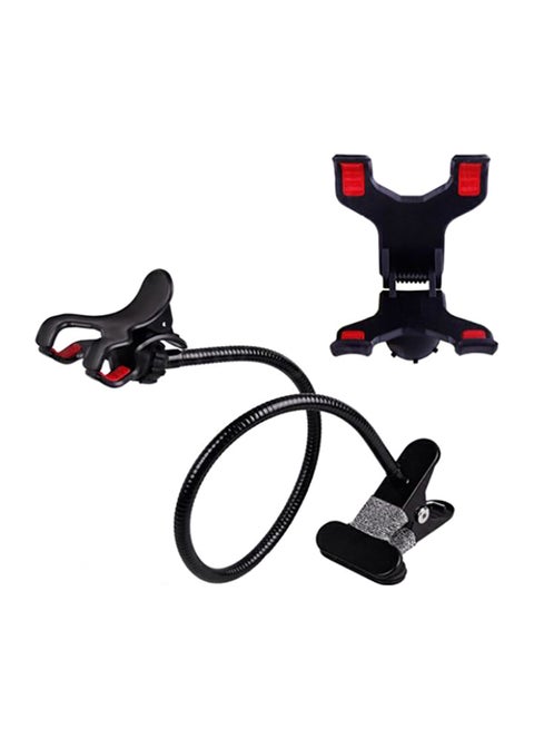 Lazy Bed Phone Holder Stand Selfie Mount Black