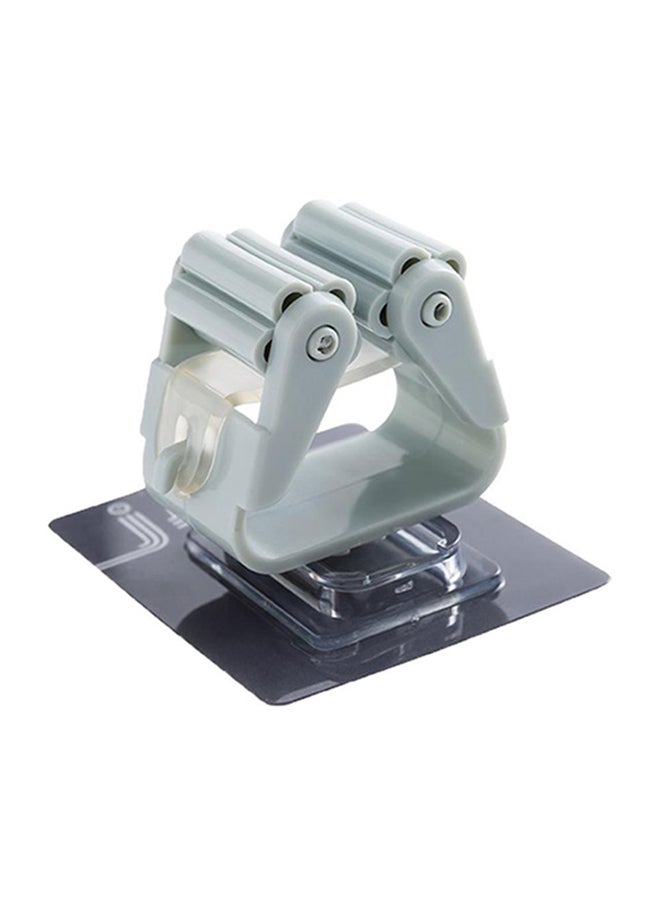 Mop And Broom Holder Wall Mount Blue 5×4×5cm 