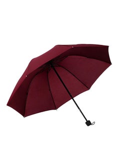 Folding Umbrella Wine Red