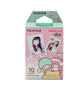 FUJIFILM 10-Piece Photo Paper For Instax Mini Camera Multicolour 