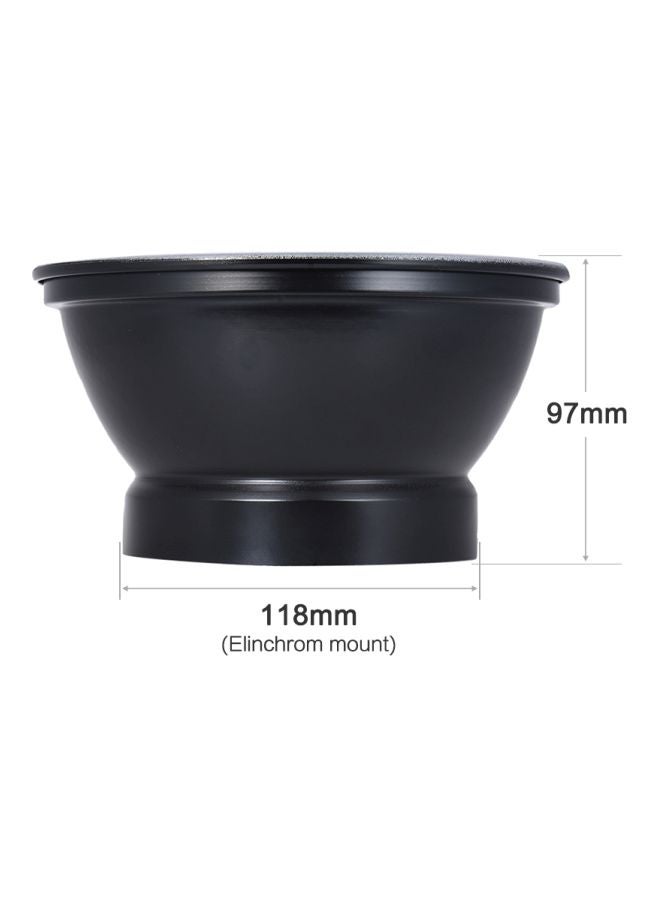 Elinchrom Mount Diffuser Shade Lamp Shade And Reflector Black  - Image 4