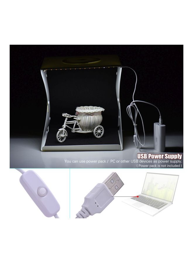 Generic Foldable Light Soft Box M White  - Image 4