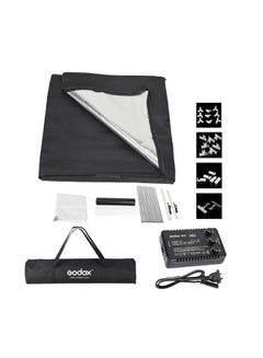 Godox 4-Piece LED Photography Studio Shooting Softbox Set Black/Silver  - Image 3