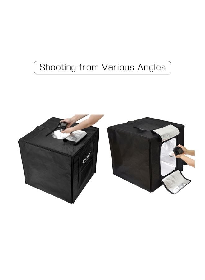 Godox 4-Piece LED Photography Studio Shooting Softbox Set Black/Silver  - Image 2