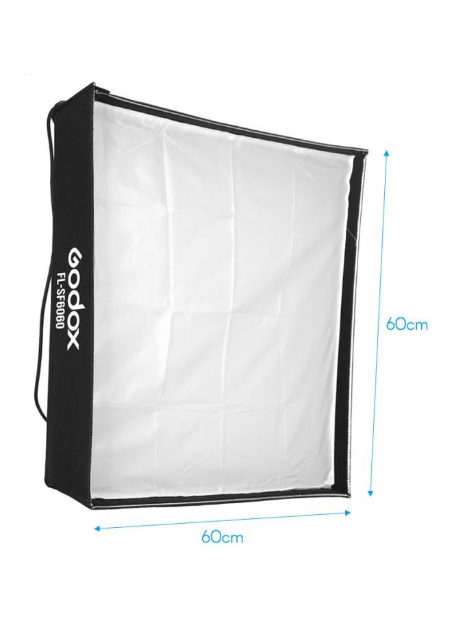 FL-SF6060 Honeycomb Grid Softbox Kit For Roll Flex LED Photo Light FL150S Black