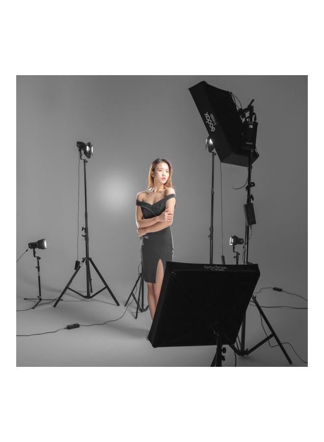 FL-SF6060 Honeycomb Grid Softbox Kit For Roll Flex LED Photo Light FL150S Black