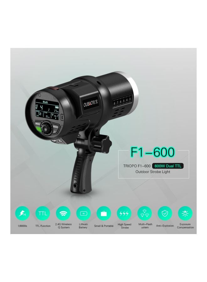 TRIOPO - Oubao Flash Strobe Light Black - Image 1