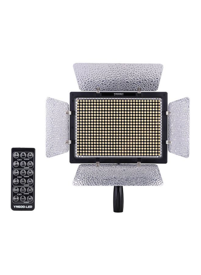 YONGNUO - 600-Piece LED Photography Light Black/Silver - Image 1
