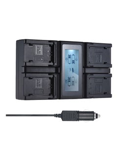 ANDOER 4-Channel LCD Charger For Sony NP-FZ100 Camera Battery Black  - Image 2