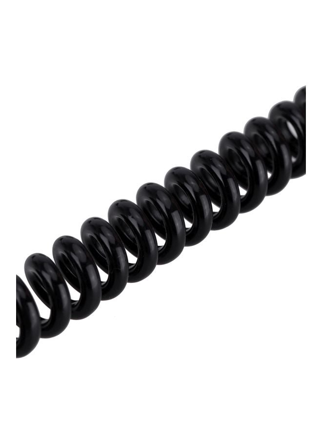 Generic D-TAP 2 Pin Male To Male Extension Adapter Cable Black  - Image 2