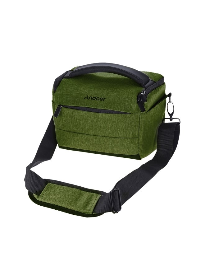 ANDOER Cuboid Shaped Camera Shoulder Bag Green  - Image 1