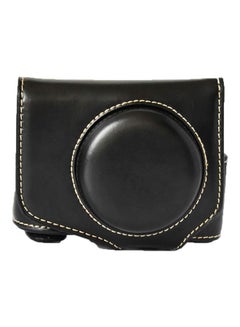 Generic Protective Camera Case With Strap For Canon Powershot G7 X Mark II/G7X II Black  - Image 1