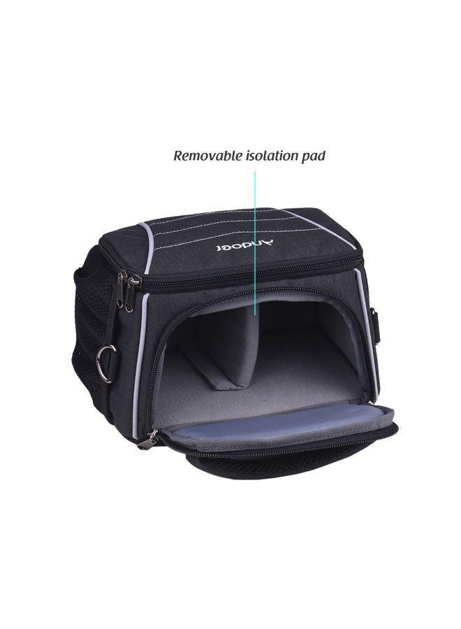 ANDOER Waterproof Camera Messenger Bag Black  - Image 4