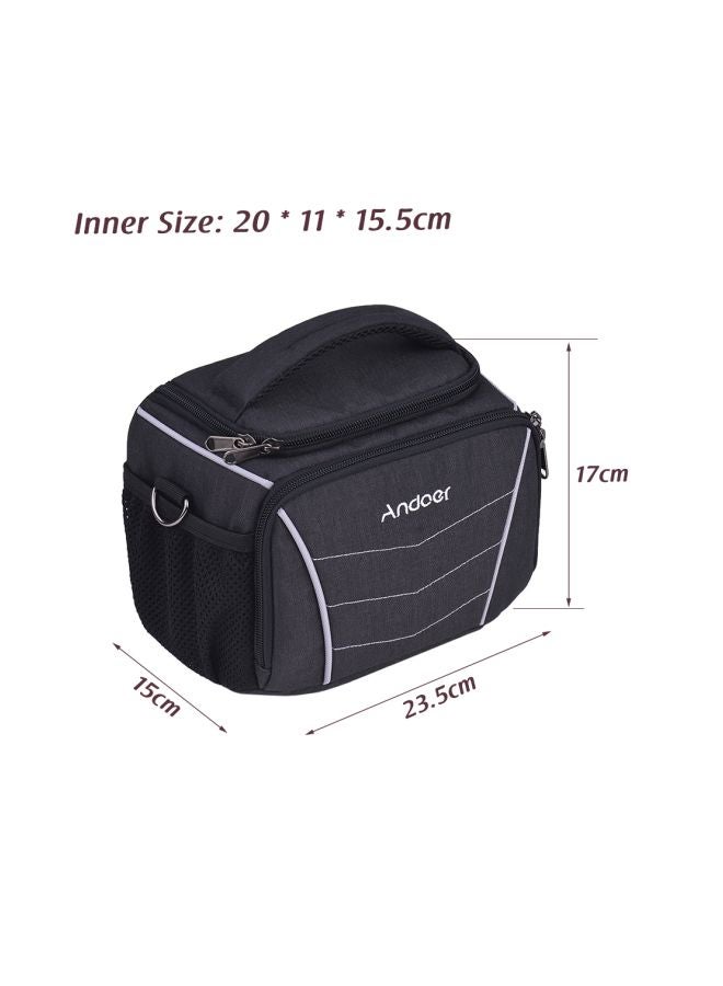 ANDOER Waterproof Camera Messenger Bag Black  - Image 5