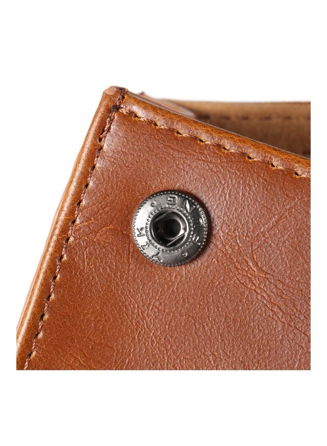 Case Cover With Strap For Fujifilm Instax Mini 70 Brown - Image 3
