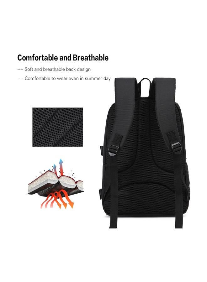HUWANG Waterproof Camera Backpack Red  - Image 4