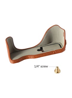 Generic Protective Camera Cover With Shoulder Strap For Canon PowerShot G7X Mark II/G7X II Brown  - Image 4
