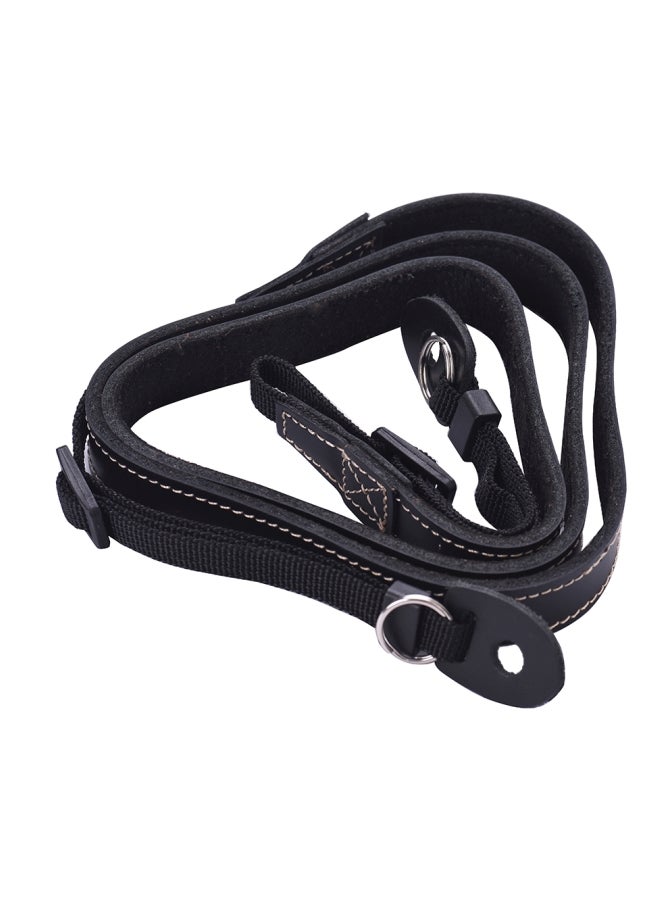 Camera Shoulder Strap Neck Belt Black 