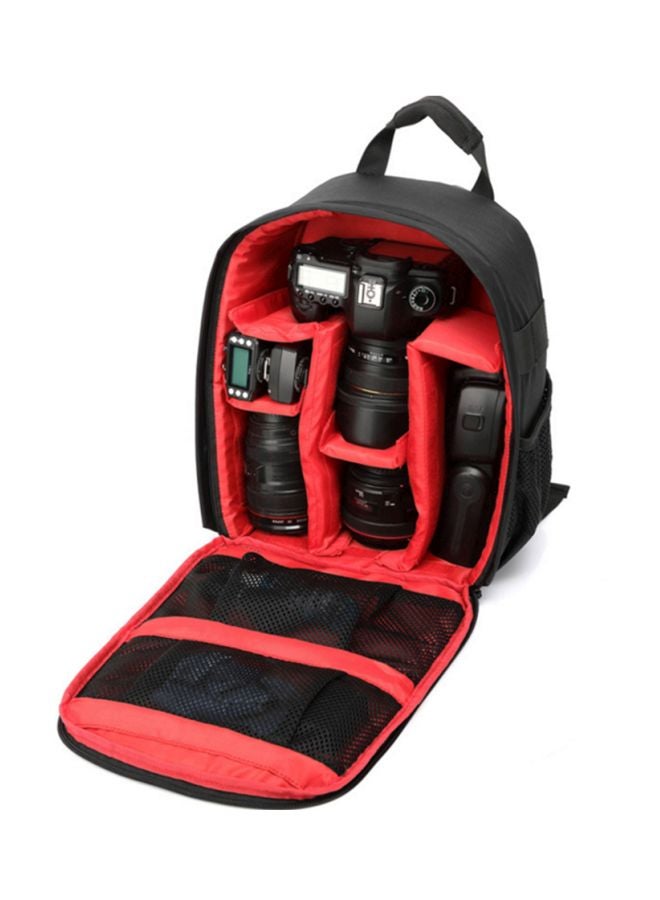 Waterproof Camera Bag Red/Black - Image 1