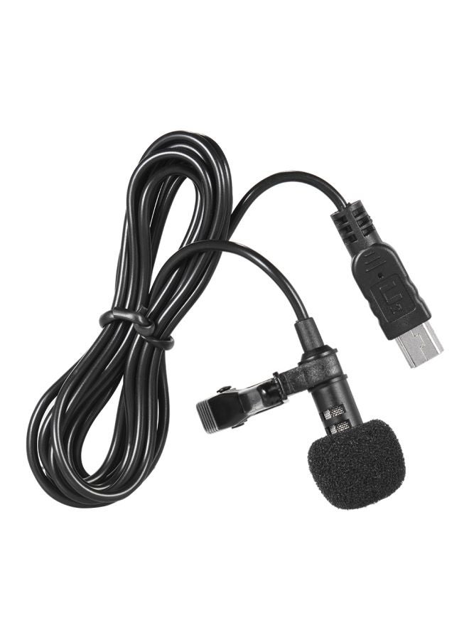 ميكروفون USB بمشبك تثبيت LU-D4208 أسود - Image 2