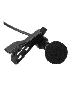 Generic Portable Clip-On Lapel Lavalier Condenser Microphone LU-D3271 Black  - Image 4