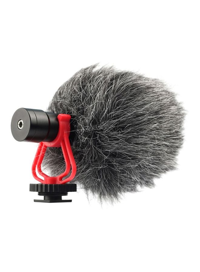 Generic Universal Cardioid Directional Video Condenser Microphone LU-D6998 Black  - Image 1