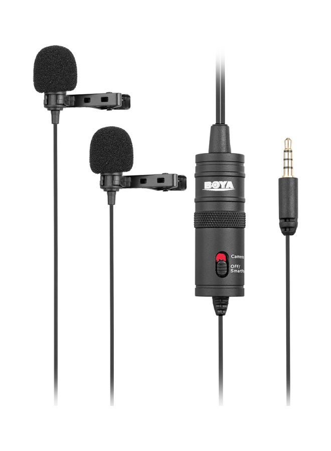 Generic BY-M1DM Omni-Directional Lavalier Microphone LU-D5707 Black  - Image 1