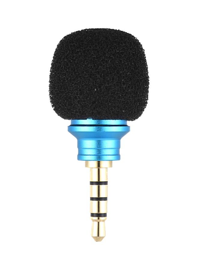 ANDOER EY-610A Portable Clip-On Lapel Lavalier Condenser Microphone LU-D5161BL Blue/Black  - Image 1