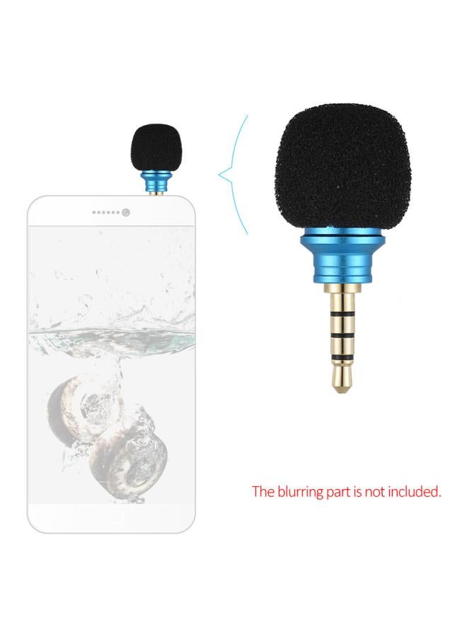 ANDOER EY-610A Portable Clip-On Lapel Lavalier Condenser Microphone LU-D5161BL Blue/Black  - Image 2