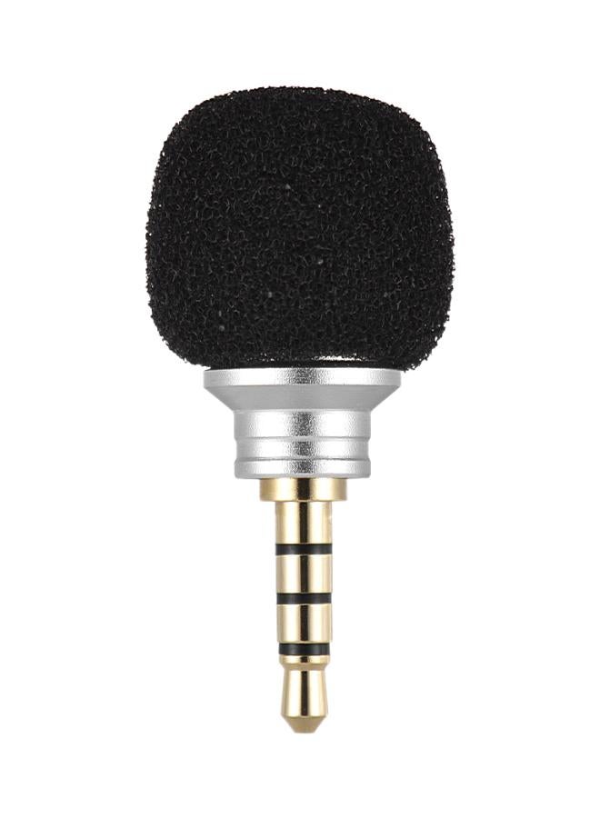 ANDOER EY-610A Portable Clip-On Lapel Lavalier Condenser Microphone LU-D5161S Silver/Black  - Image 1