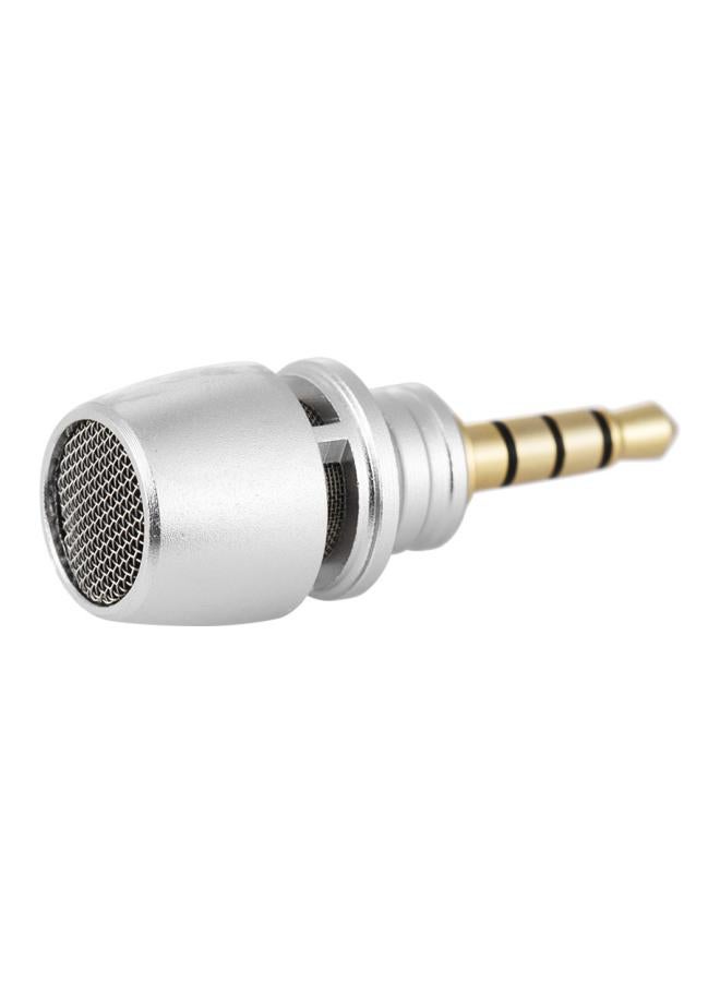 ANDOER EY-610A Portable Clip-On Lapel Lavalier Condenser Microphone LU-D5161S Silver/Black  - Image 4