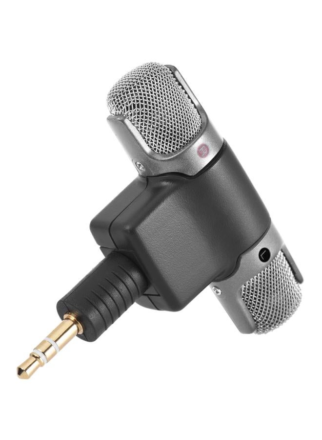 External Stereo Mic Microphone With Micro Adapter LU-D4735 Black - Image 3