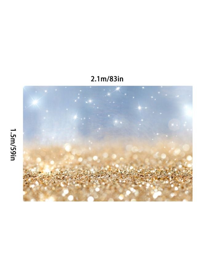 خلفية للتصوير الفوتوغرافي ذهب / أزرق - Image 3