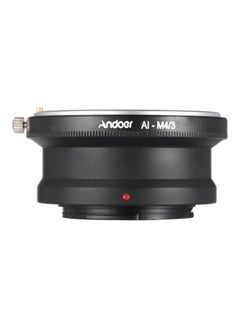 Adapter Ring For Nikon D Series AI-Mount Lens/Panasonic Olympus M4/3 Black/Silver - v1564998176/N28911280A_2