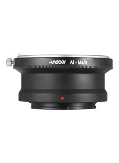 ANDOER Adapter Ring For Nikon D Series AI-Mount Lens/Panasonic Olympus M4/3 Black/Silver  - Image 2