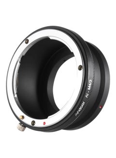 ANDOER Adapter Ring For Nikon D Series AI-Mount Lens/Panasonic Olympus M4/3 Black/Silver  - Image 1