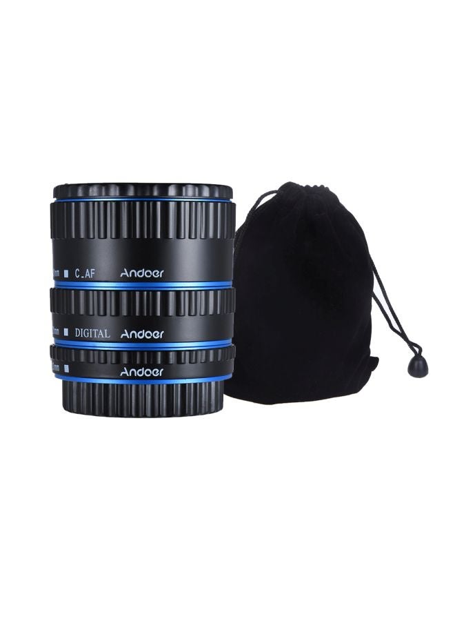 ANDOER Macro Extension Tube Ring 6.2x8cm Black/Blue  - Image 3