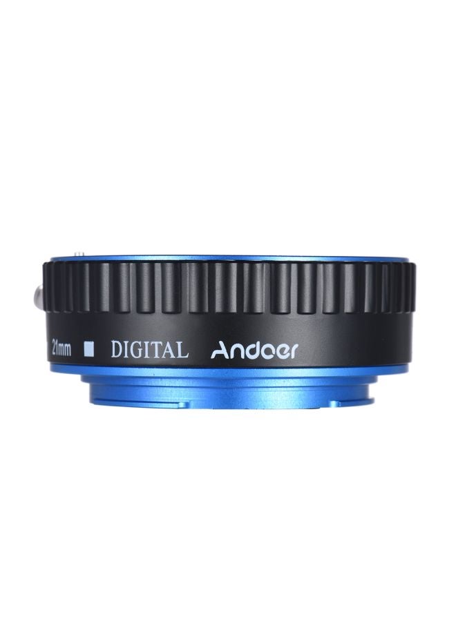 ANDOER Macro Extension Tube Ring 6.2x8cm Black/Blue  - Image 5