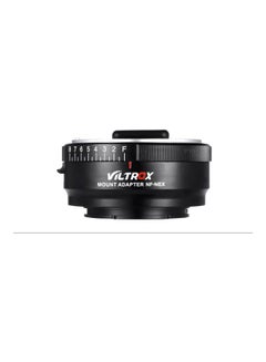 VILTROX Lens Mount Adapter Ring For Nikon G/F/AI/S/D Lens/Sony E Mount Camera A7/A7R/NEX-5/NEX-3/NEX-5N/NEX-C3/NEX-5R/NEX-F3/NEX-6/NEX-7/NEX-VG10/VG20/VG30 Black  - Image 1