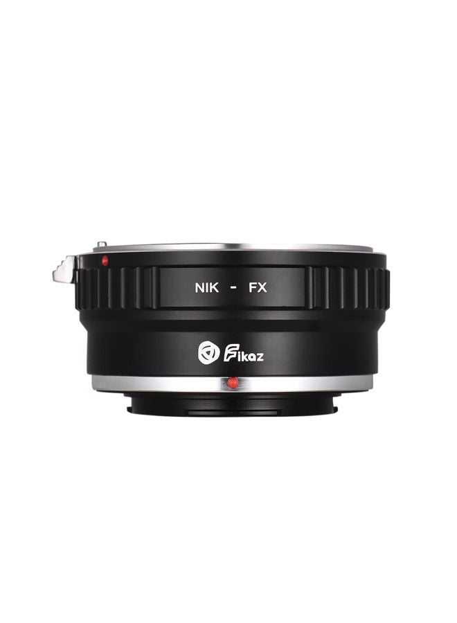 Fikaz Lens Mount Adapter Ring For Nikon S/D Lens/Fuji Black/Silver  - Image 2