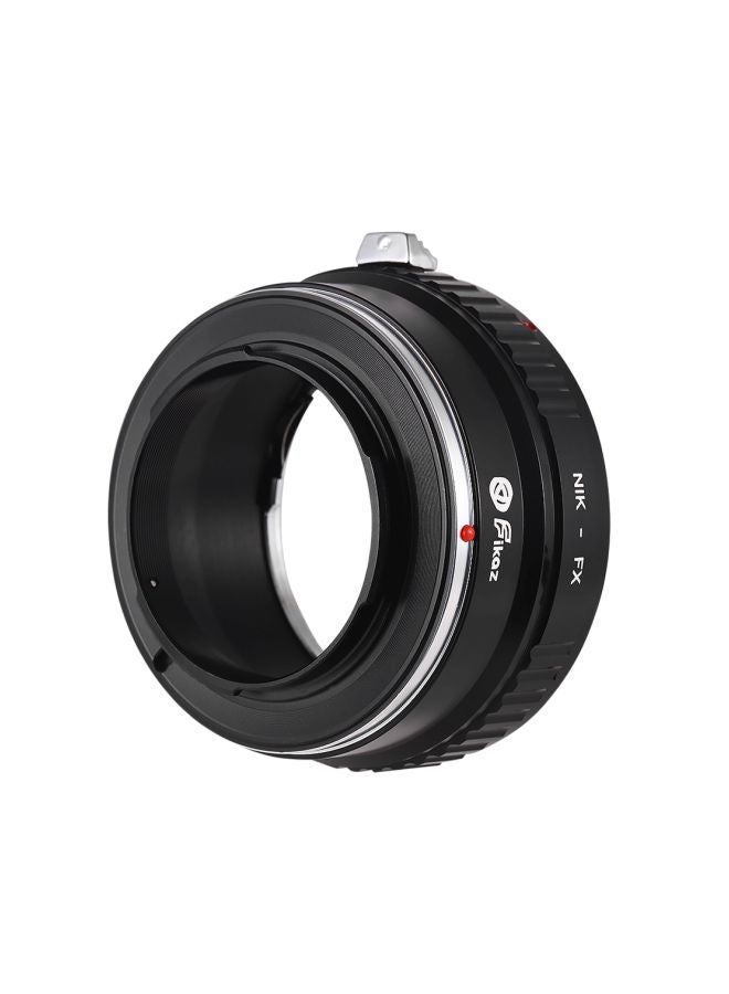 Fikaz Lens Mount Adapter Ring For Nikon S/D Lens/Fuji Black/Silver  - Image 3