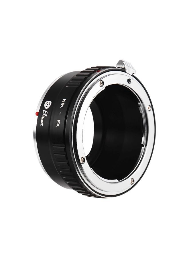 Fikaz Lens Mount Adapter Ring For Nikon S/D Lens/Fuji Black/Silver  - Image 4