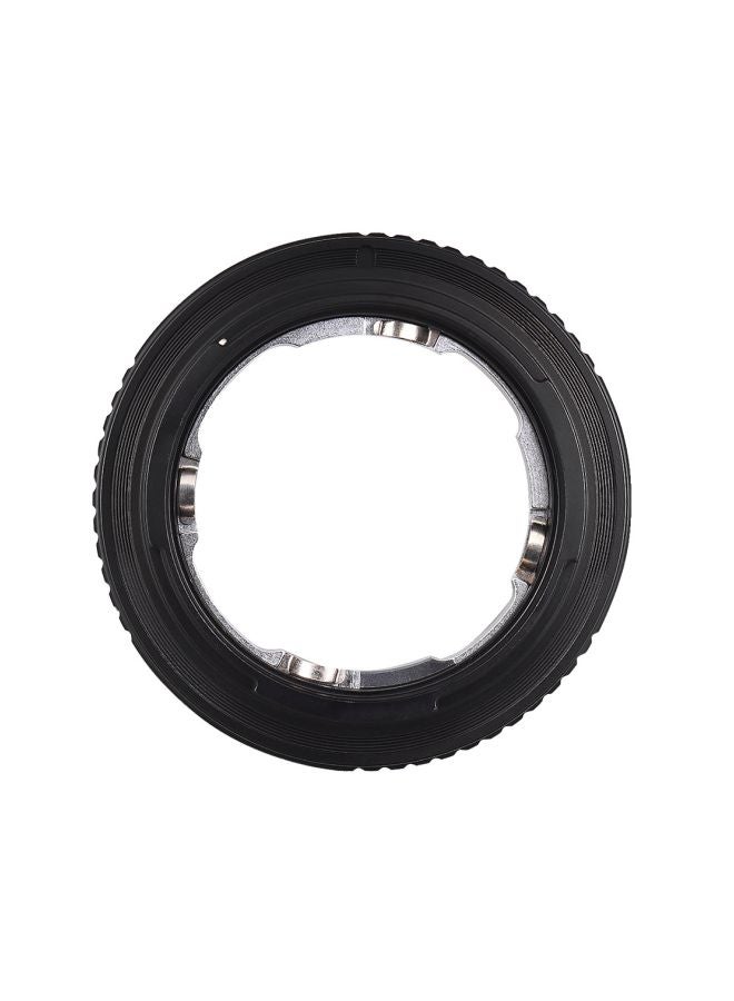 Lens Mount Adapter Ring For Leica LM Lens To Canon EOS R Mirrorless Camera Black/Silver - Image 5